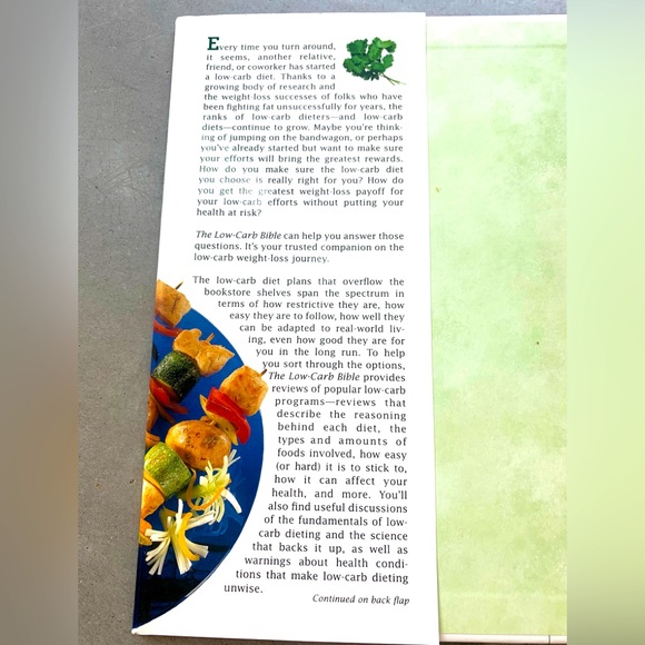 The Low Carb Bible Guide to a Low Carb Lifestyle & Cookbook - Picture 6 of 7